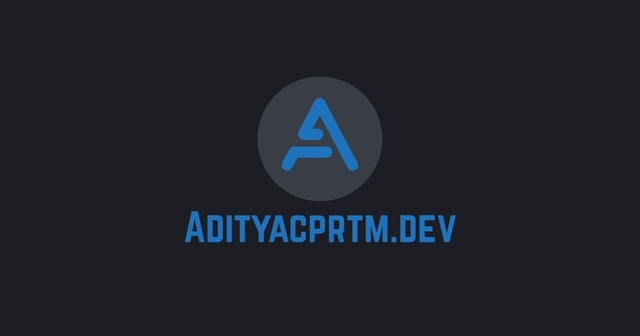 Adityacprtm